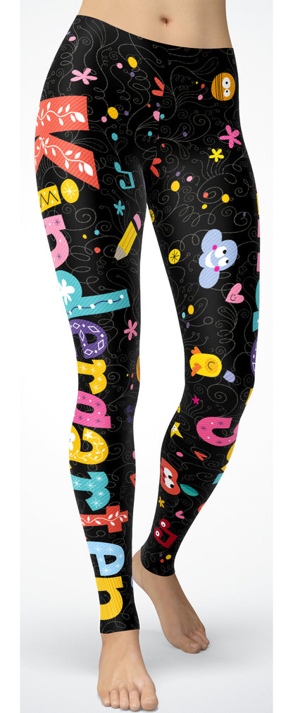 Kindergarten Teacher Leggings