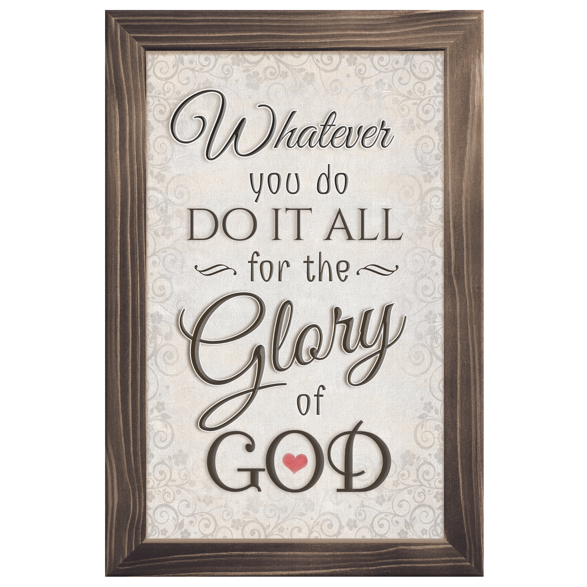 "Do It For The Glory Of God" Premium Canvas Wall Art