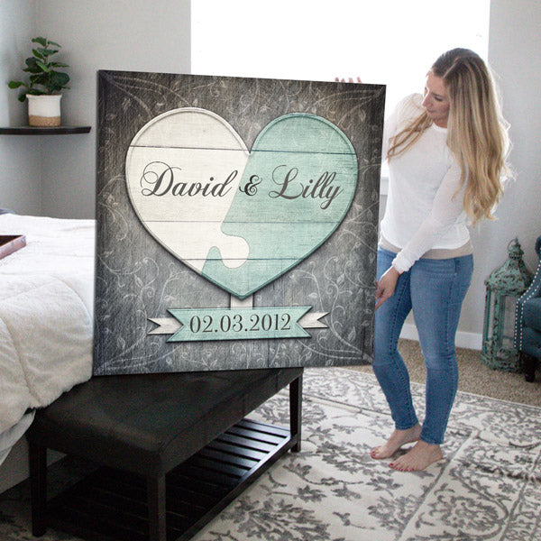 Valspar Color of the Year 2024 with personalized couples wall art - Gear Den