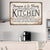 Personalized "Kitchen - The Best Of Times..." Premium Canvas