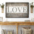 Personalized "Love Makes A House A Home" Premium Canvas v2 Wall Art