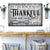 Personalized "There's Always Something To Be Thankful" Premium Canvas Wall Art
