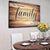 Personalized "Family is Everything" - Names On  Background Premium Canvas