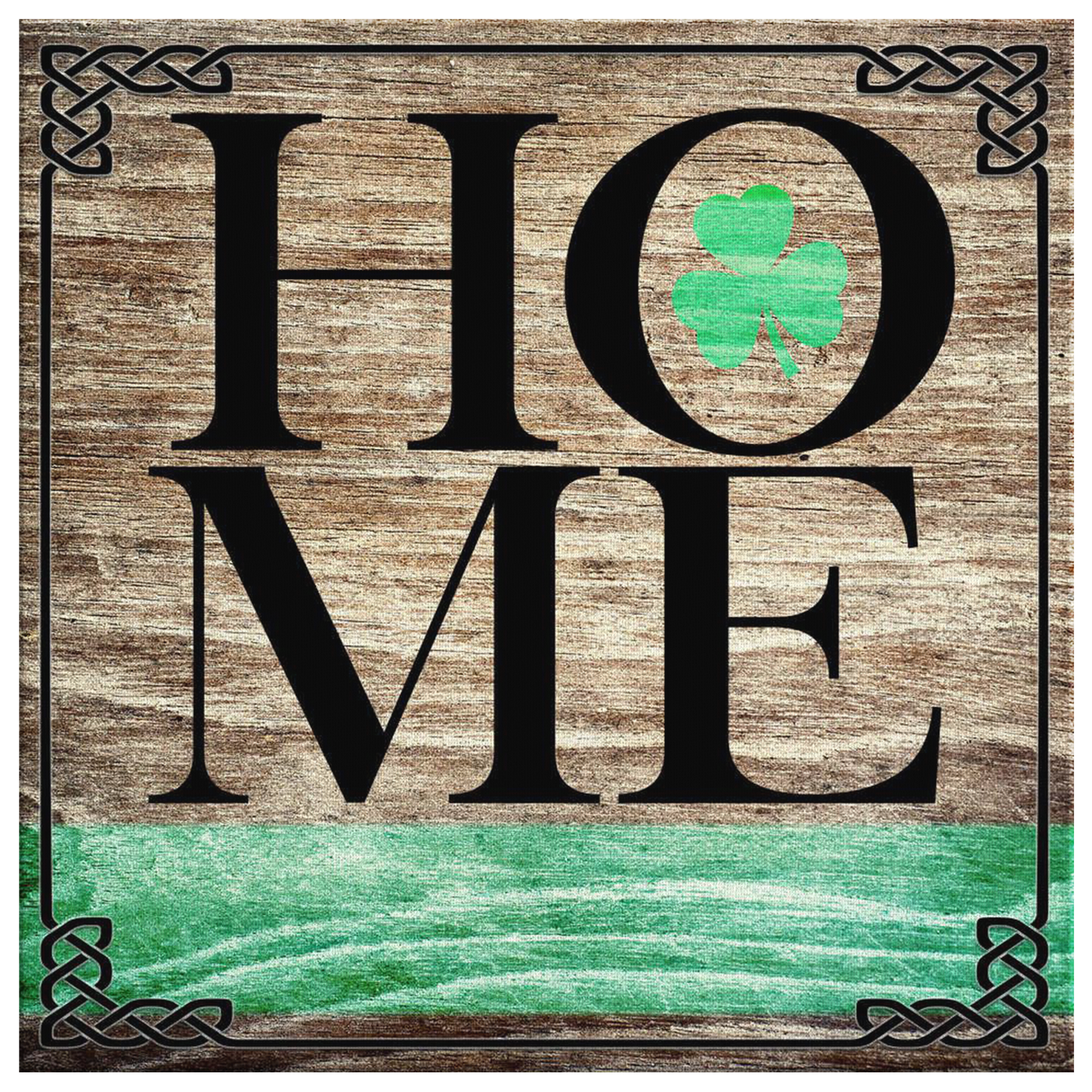 Personalized "Irish Home" Premium Canvas
