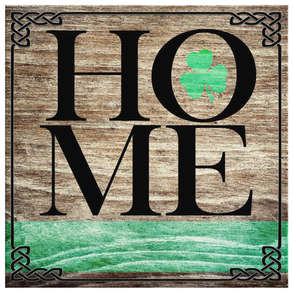Personalized "Irish Home" Premium Canvas
