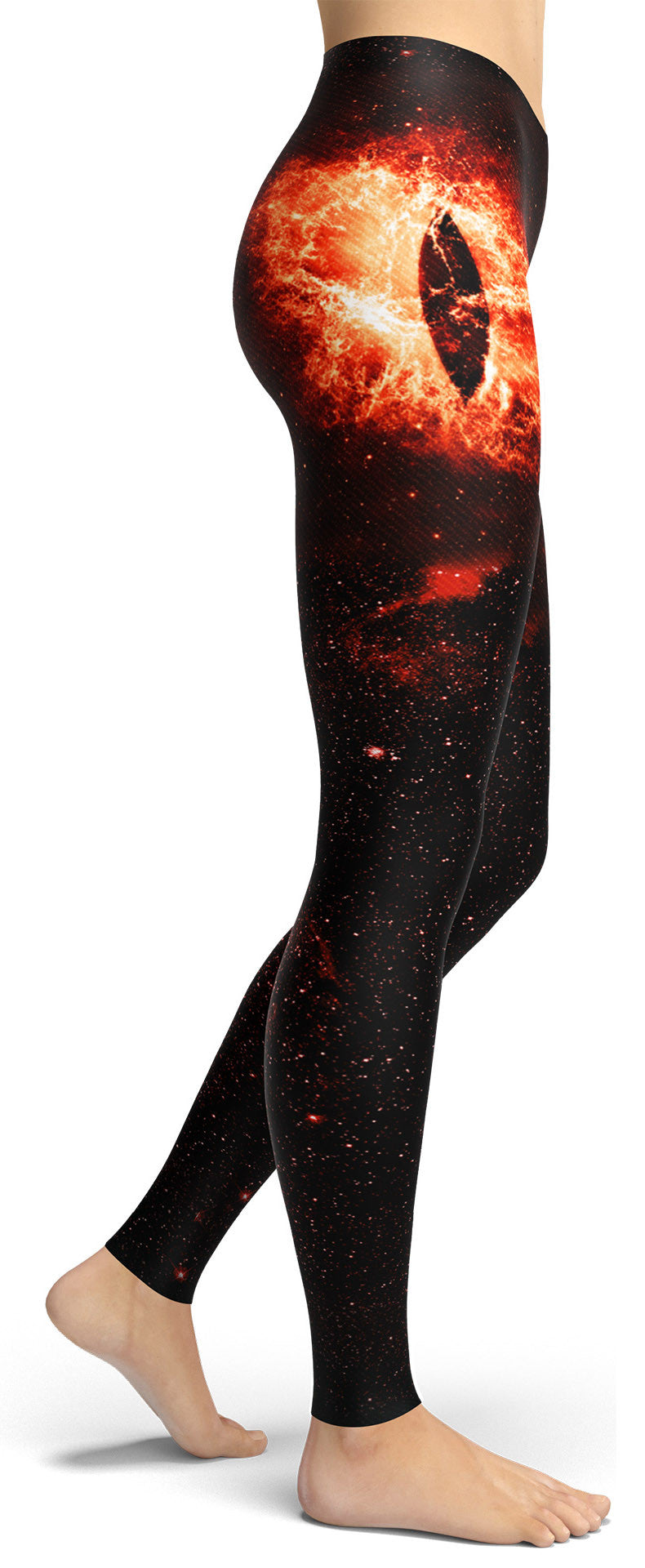 Red Eye Galaxy Leggings - GearDen