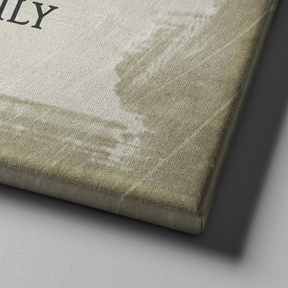 Personalized Family Name "Every Moment, Thank God" Premium Canvas