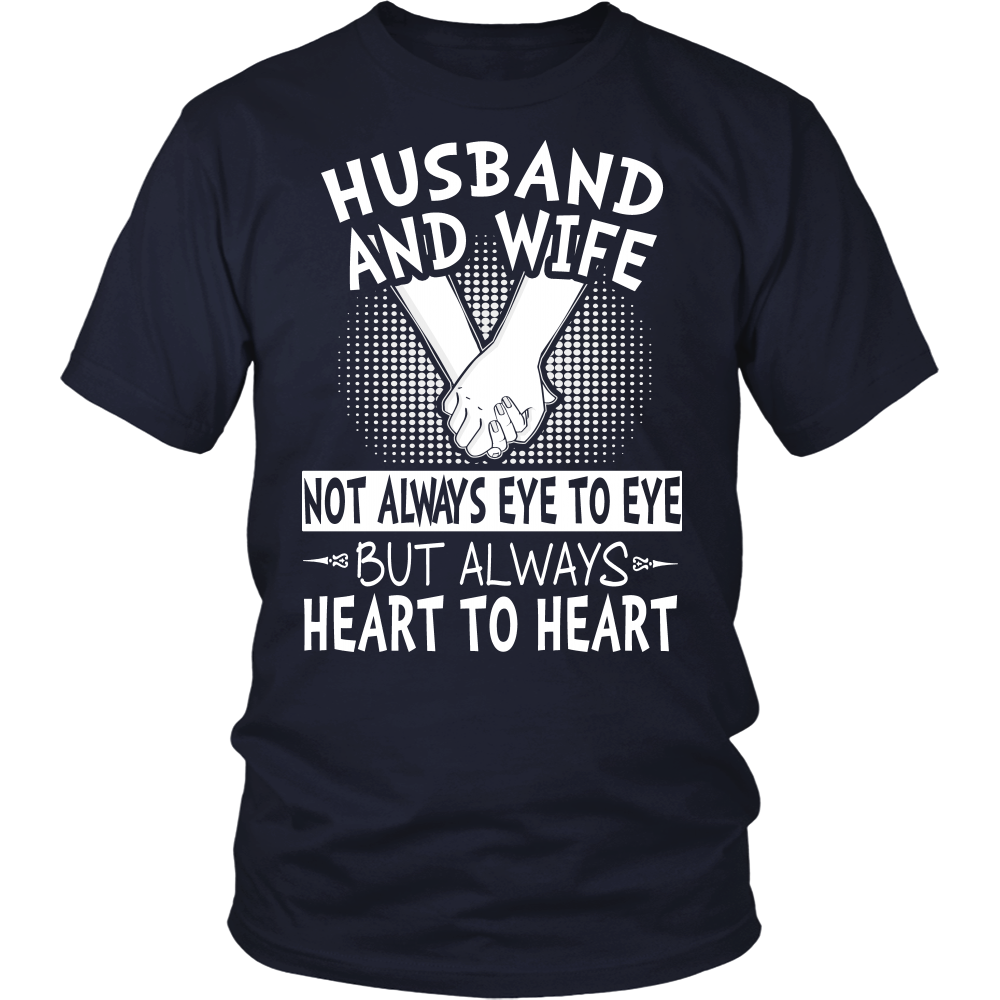 "Heart To Heart - Husband and Wife" Shirts