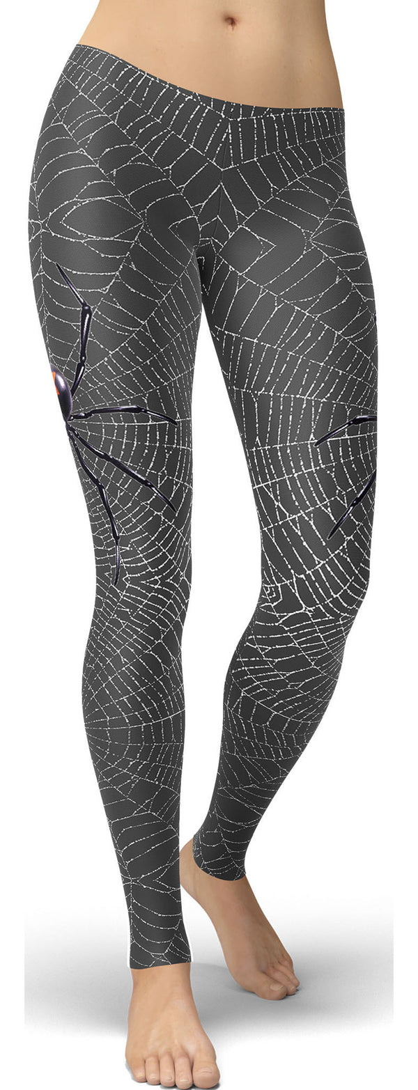 Charlottes Web Full Length Spider Print Leggings – Nikki Whoops Boutique