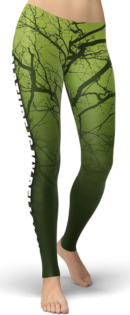 Nature is My Religion Leggings