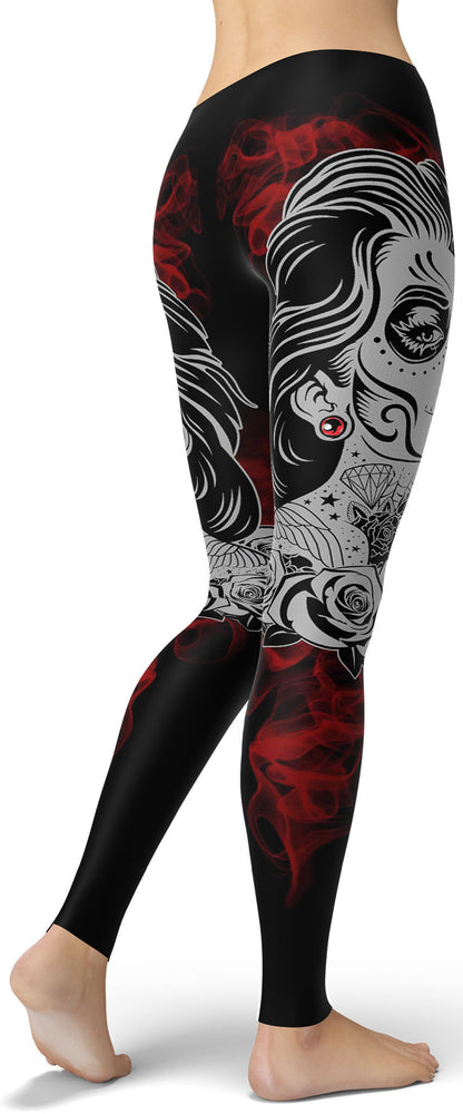 Day of the Dead Leggings