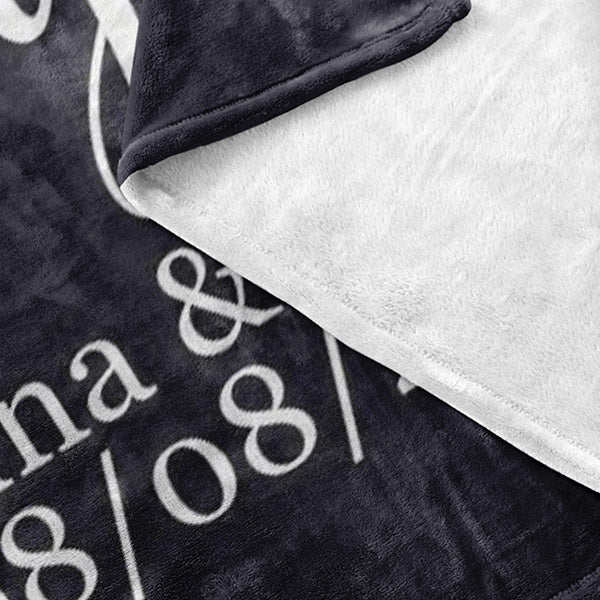 Personalized "I Loved You Then" Premium Fleece Blanket