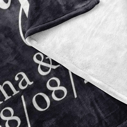 Personalized "I Loved You Then" Premium Fleece Blanket