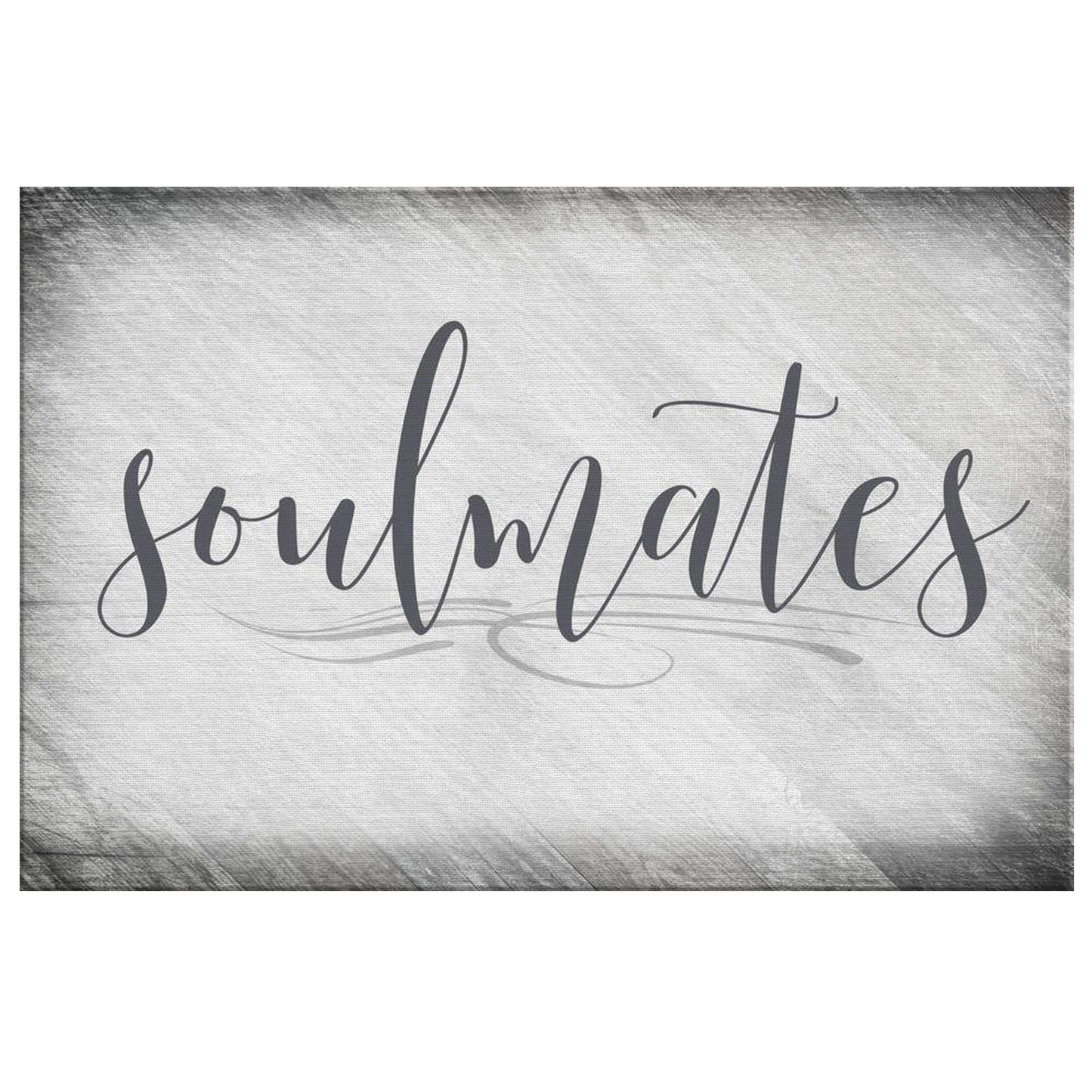 Personalized "Soulmates" Premium Canvas