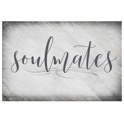 Personalized "Soulmates" Premium Canvas