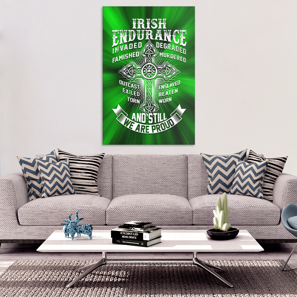"Irish Endurance" Premium Canvas