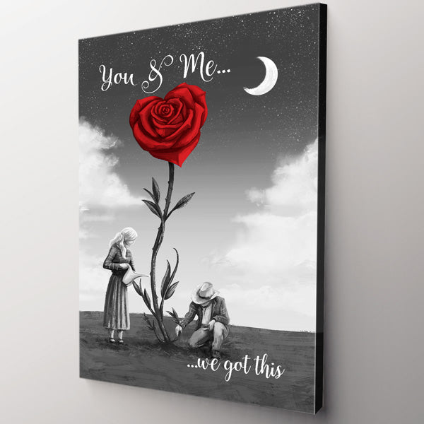 "You & Me... We Got This" Premium Canvas Wall Art