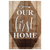 Personalized "Our First Home" Premium Canvas