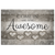 Personalized "Come In We Are Awesome - Names" Premium Canvas Wall Art